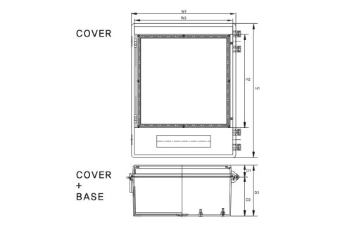 Boxco Plastic Enclosure BCAGD354521 - Image 4