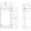 Boxco Plastic Enclosure BCATS121710 Yellow - Image 3